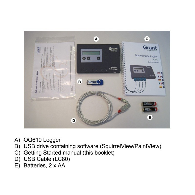 OQ610-S Registrador de Datos SQUIRREL