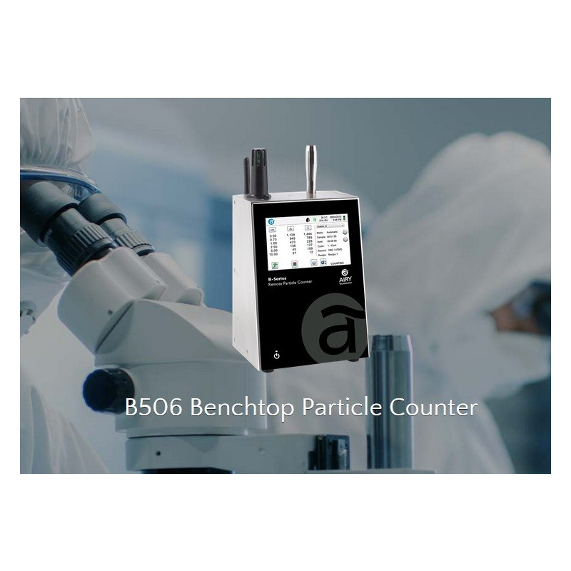 R306P-R506P Contadores de partículas no ar remotas 0.1 CFM (2.83 LPM)