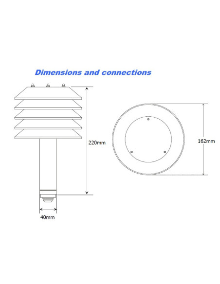 UTAV-B Temperature and Humidity Sensors (Out:4÷20mA)