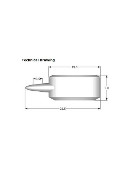 MF1925L Registrador de Temperatura iButton (-40°C a + 85°C,122KB), resistente à água de acordo com IPX8
