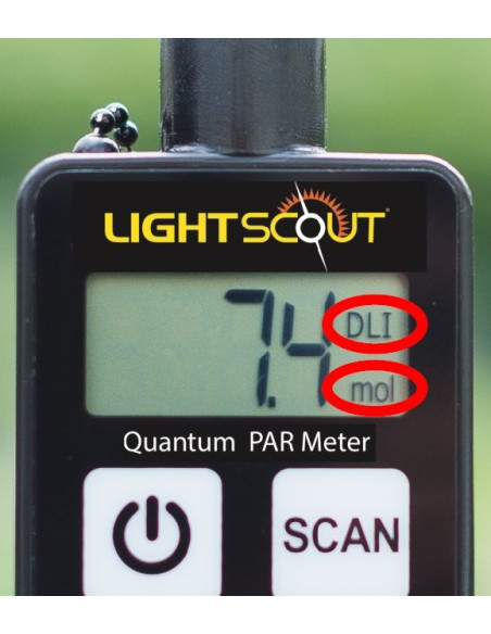 3415A Medidor de luz PAR Quantum