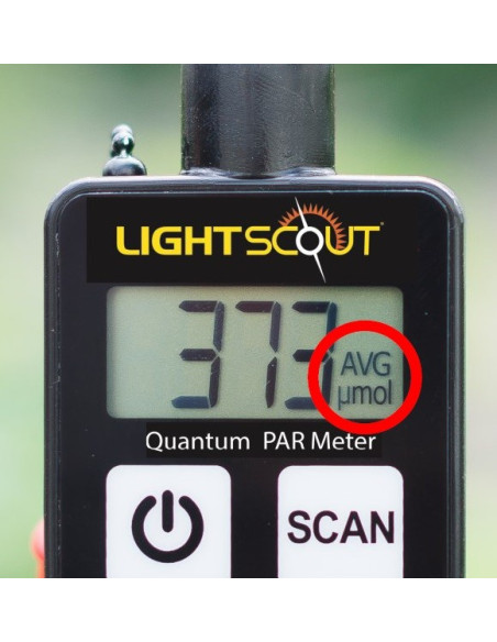 3415A Medidor de luz PAR Quantum