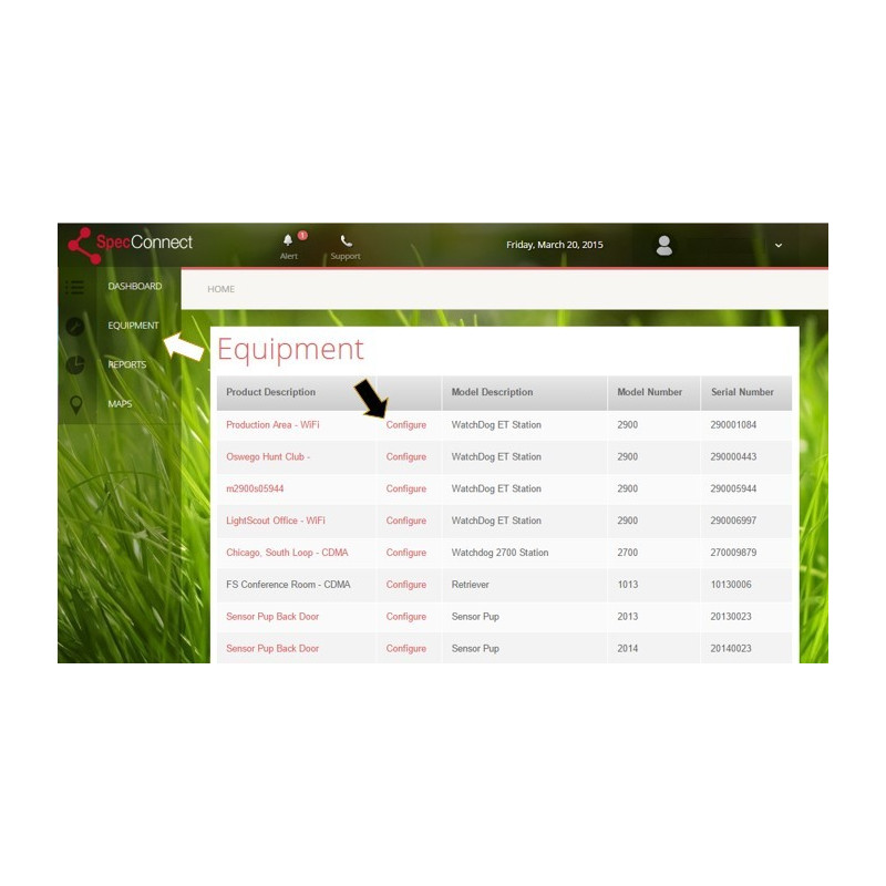 SpecConnect - 1 year Basic or Pro Subscription - Cellular