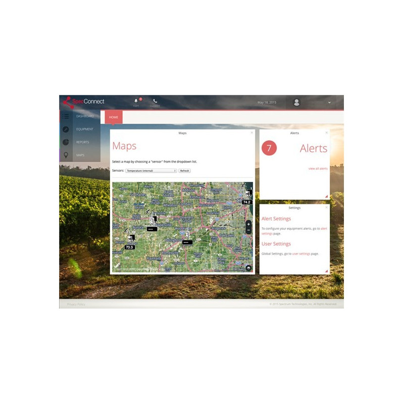 SpecConnect - 1 year Basic or Pro Subscription - Cellular