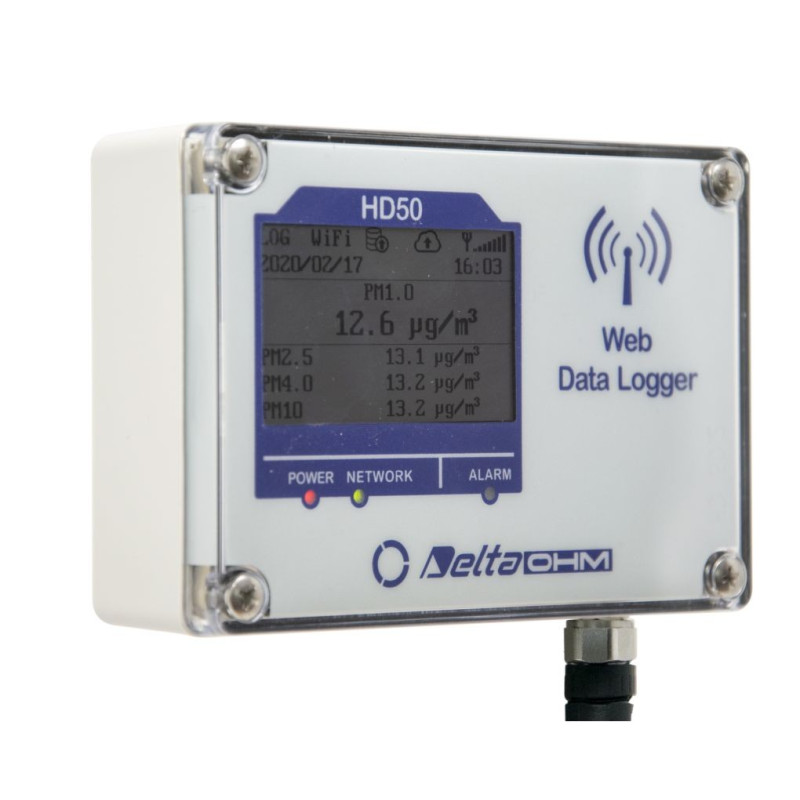 HD50PM – Particulate Matter Web Data Logger