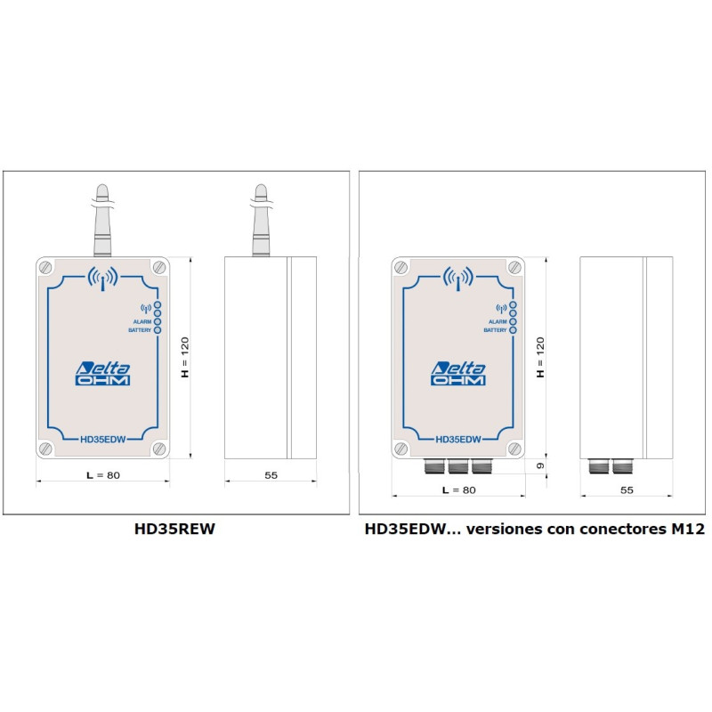 HD 35EDW Dimensões