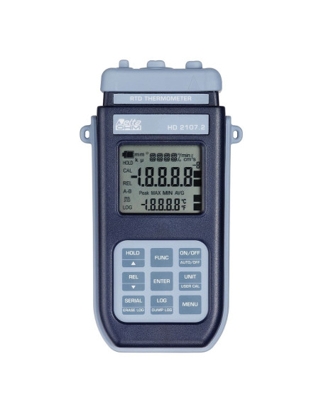 HD2107.2 Data Logger Centesimal Thermometer Pt100  (-200ºC to +650ºC)