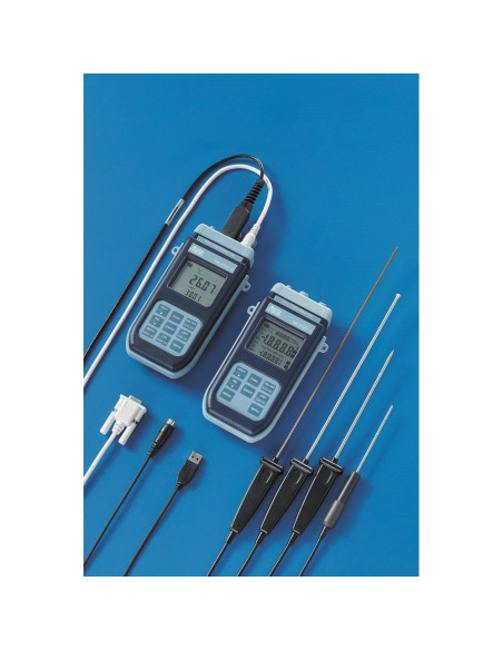 HD2107.2 Termómetro Pt100 con Data Logger (-200ºC a + 650ºC)