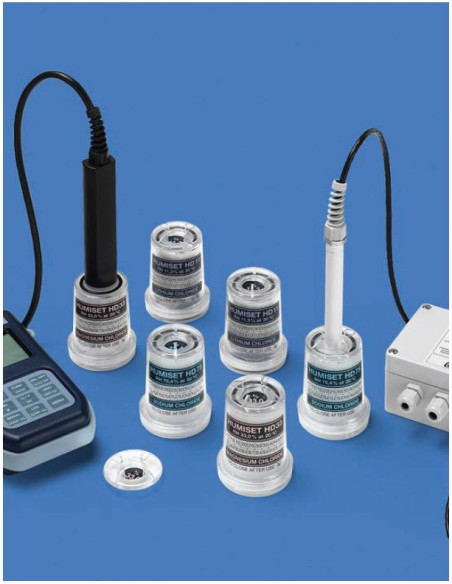 Soluções de calibração para termohigrômetro HD2101.2