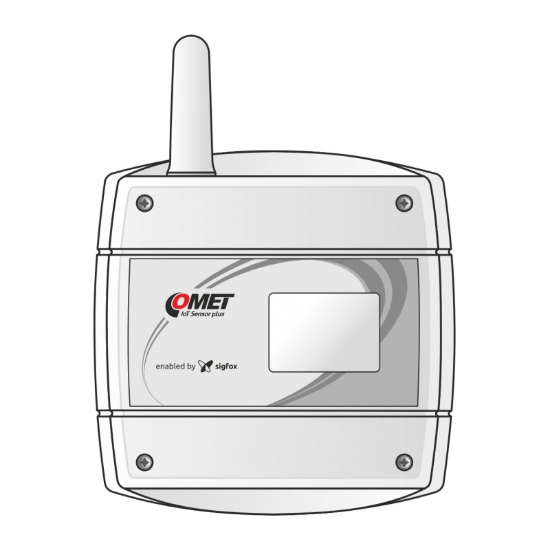 W8810 IoT sem fio de Temperatura e CO2, alimentado por Sigfox
