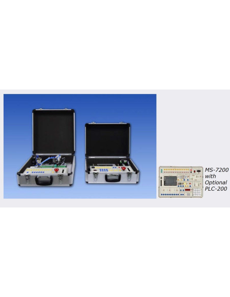 MS-7200 Sistema de Entrenamiento Portátil de Mecatrónica (para PLC-200)