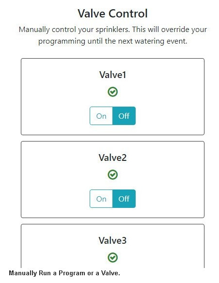 VG-SPRINKLER VegeSprinkler - Controlador de válvula de irrigação WiFi (4 válvulas)