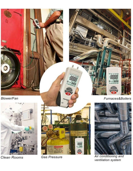 AO-HT-1890 Manómetro Digital