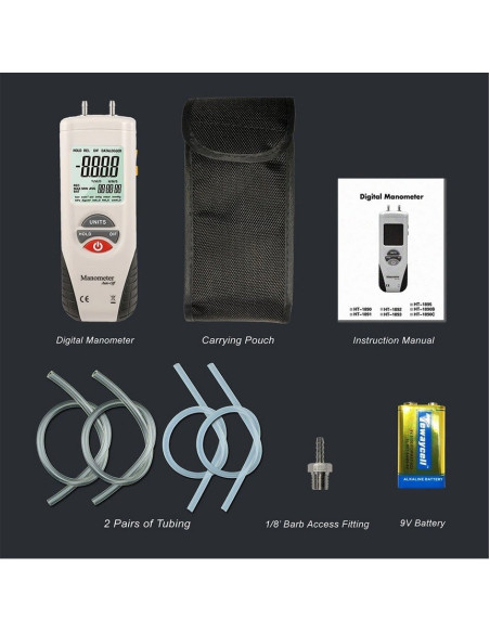 AO-HT-1890 Manómetro Digital