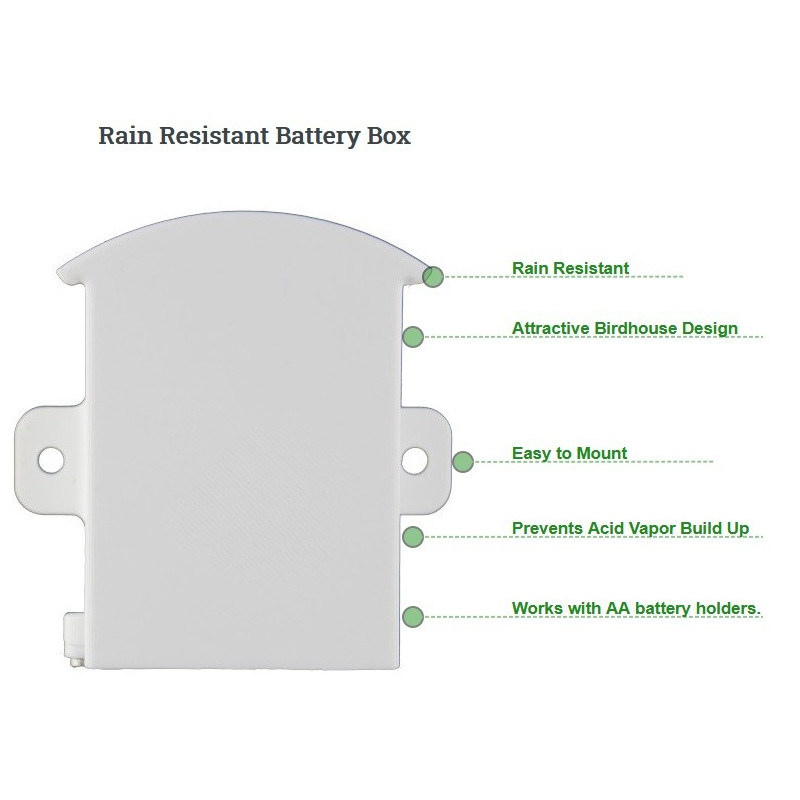 BATTERY-BOX-6AA Caixa de bateria opcional