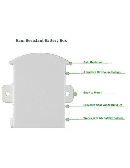 BATTERY-BOX-6AA Caixa de bateria opcional