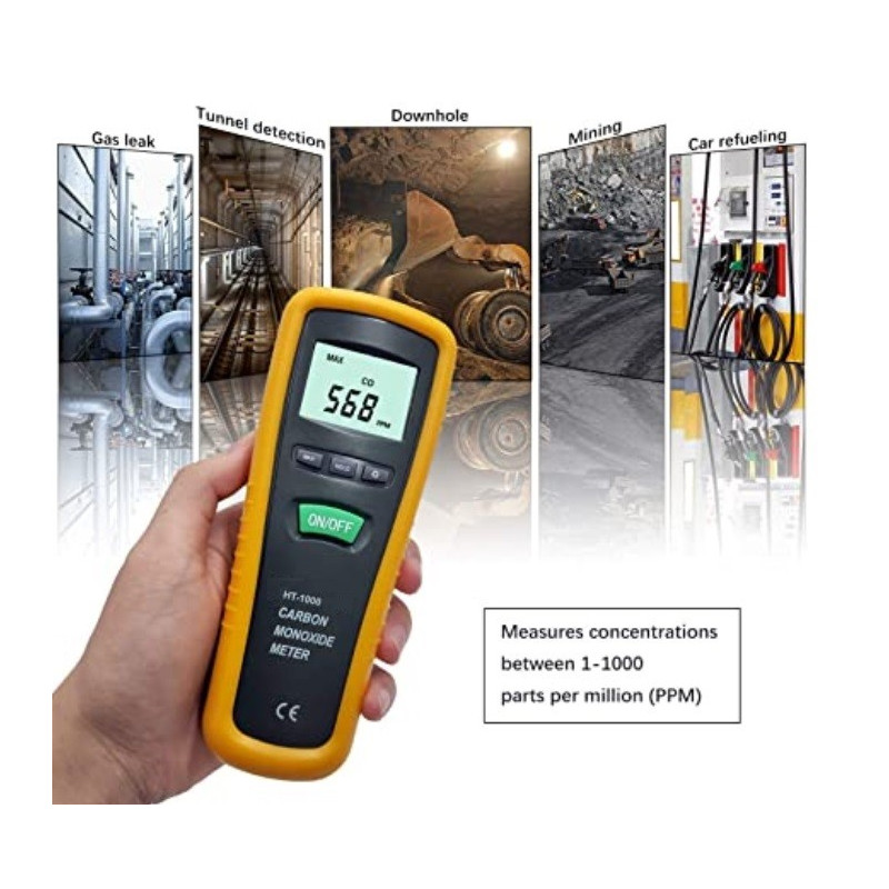 AO-HT-1000 Medidores de Monóxido de Carbono
