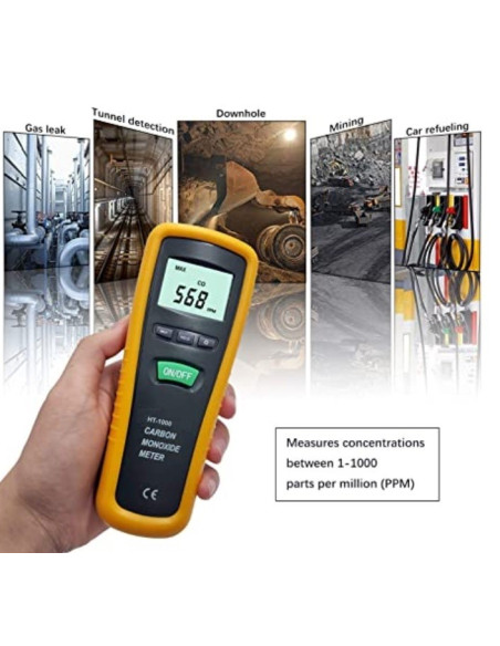 AO-HT-1000 Medidores de Monóxido de Carbono
