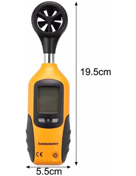 AO-HT-81 Digital Anemometer