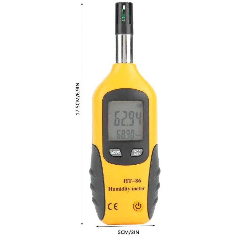 AO-HT-86 Medidor digital de temperatura y humedad