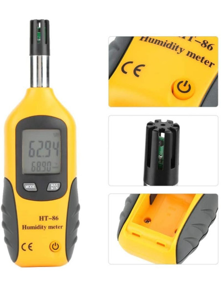 AO-HT-86 Medidor digital de temperatura y humedad