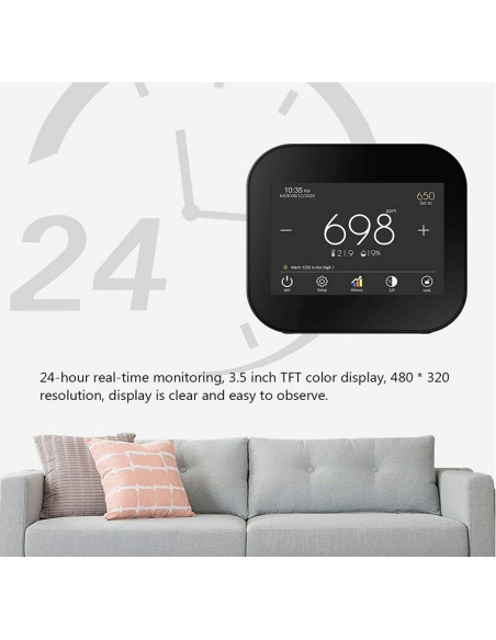 KSW-CO2 CO2 and air quality meter