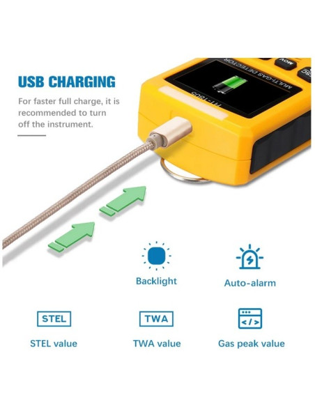 AO-HT-1805 Detector de gas cuatro en uno