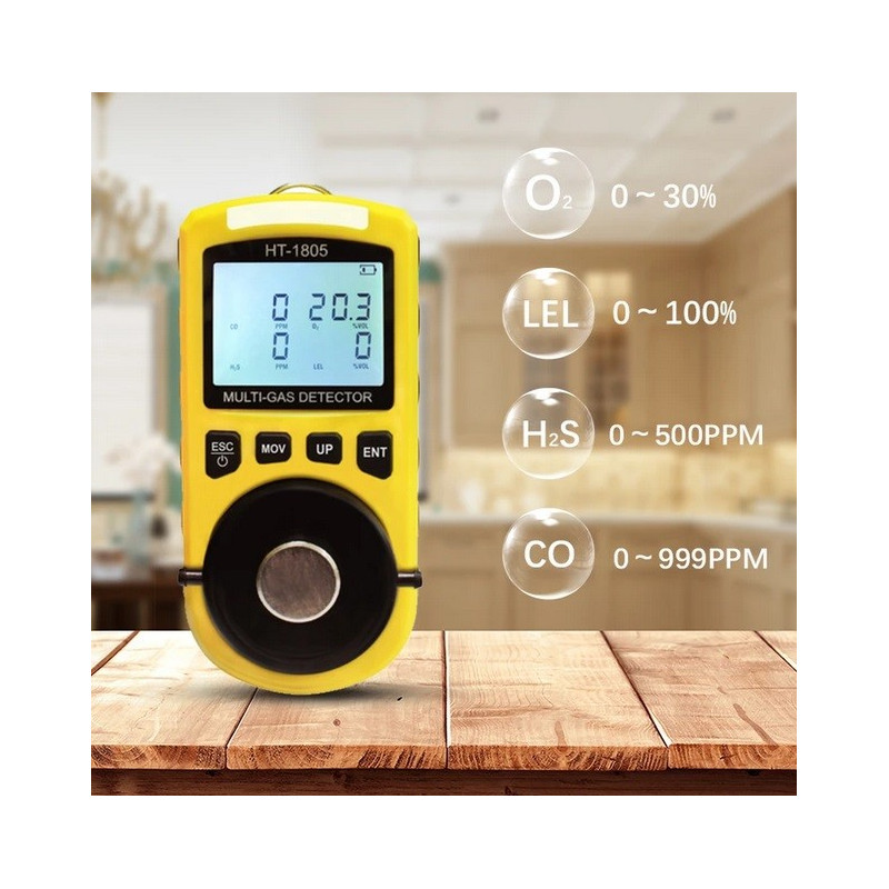 AO-HT-1805 Detector de gas cuatro en uno