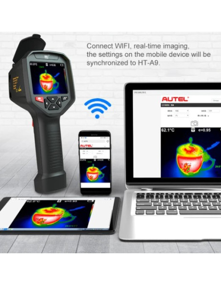 AO-HT-09 CÁMARA TERMOGRÁFICA CON WIFI (320 × 240)