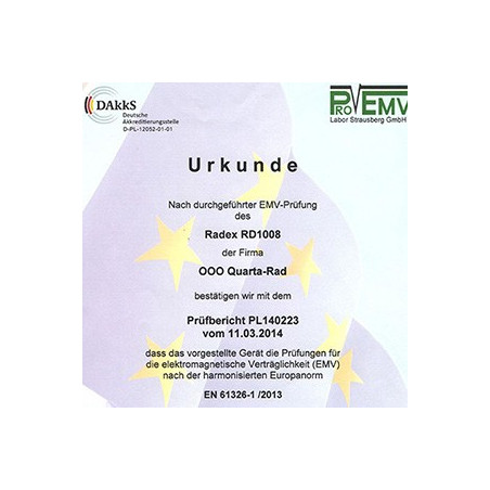 RD1008 Detector de radiação - Contador Geiger de alta precisão para uso profissional