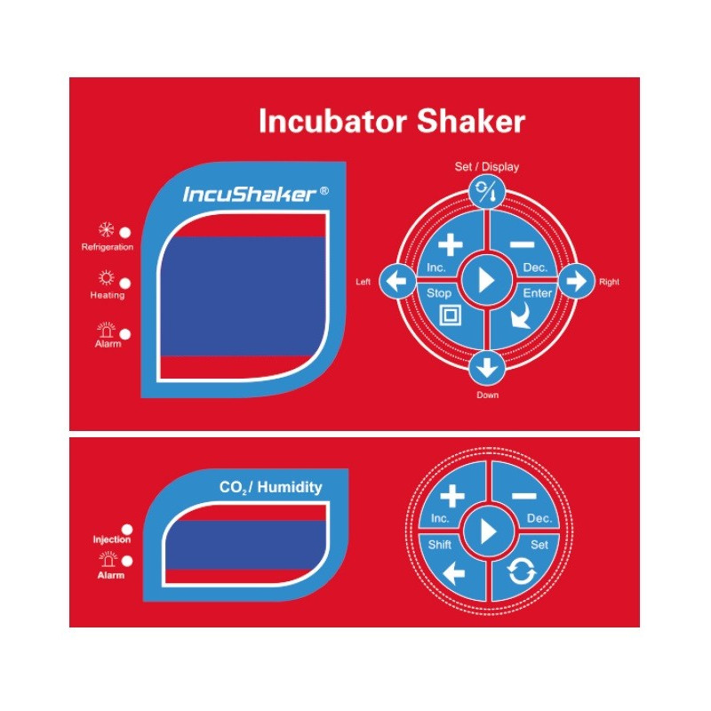 LOM-7450-L Agitador Incubador Empilhável com Controlador de Luz