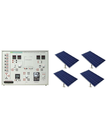 Nvis 436G Sistema de Treinamento de Geração de Energia Solar amarrado à rede