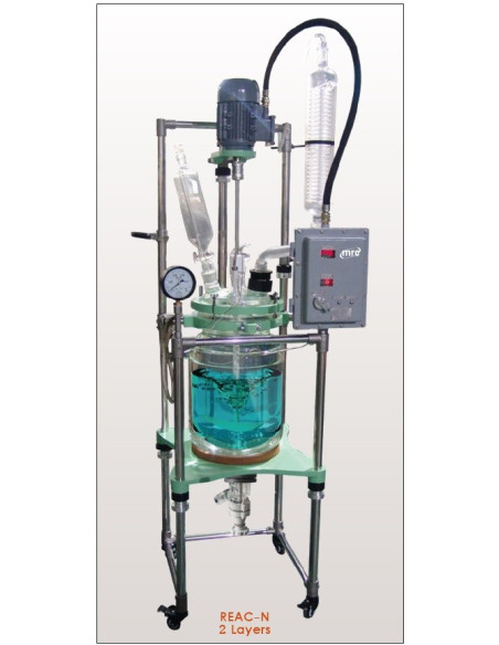 Reac-N5l Reator 5 litros, até 500 rpm (-80ºC a 200 ° C)