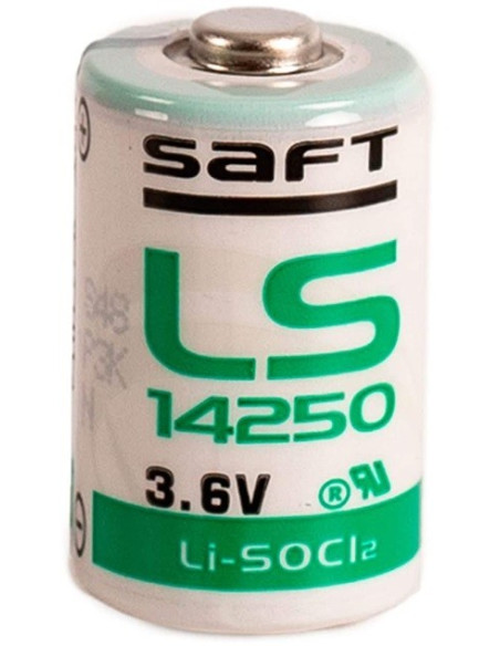 Pilas Saft LS14250 3,6V 1/2 AA