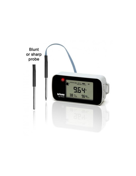 CX402-TxM Registrador de Datos InTemp Bluetooth de Baja Temperatura (Con Sonda aguda o roma)