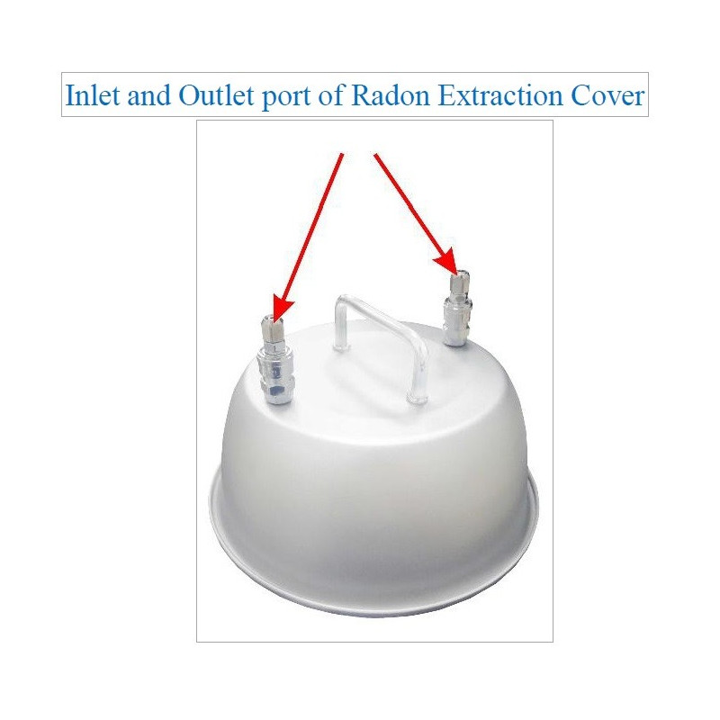 Portable Radon Monitor FYCDY-P30 (with accessory for Air and Soil)