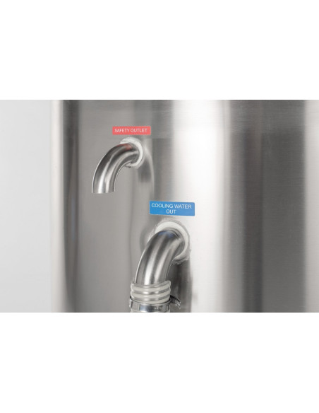 Chaleira Pasteurizante para Queijo e Iogurte Milky FJ 100 PF (400V)