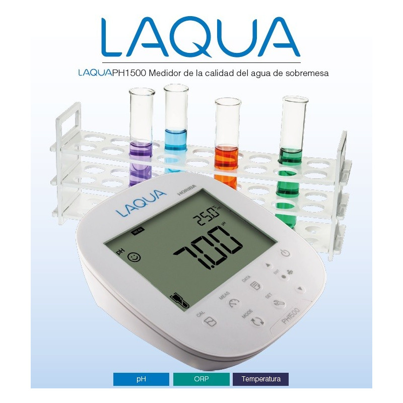 Medidores de qualidade de água de bancada LAQUA PH1500
