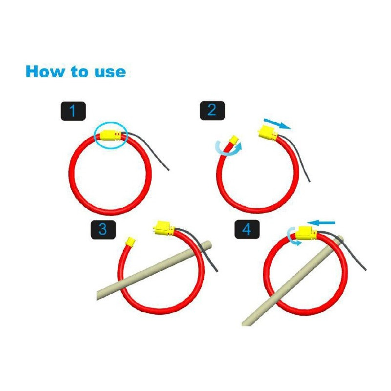 Thick Flexible Rogowski coil AO-FCT