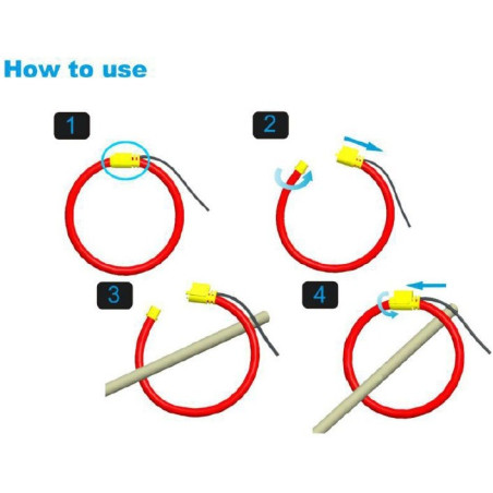 Thick Flexible Rogowski coil AO-FCT