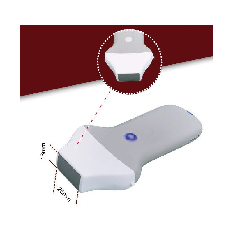 Professional phased array Probe, Wifi/USB connection with iOS, Android & Windows, C10UC