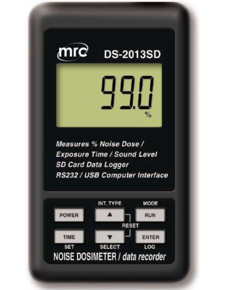 DS-2013SD Dosimetro de Ruido con Data Logger