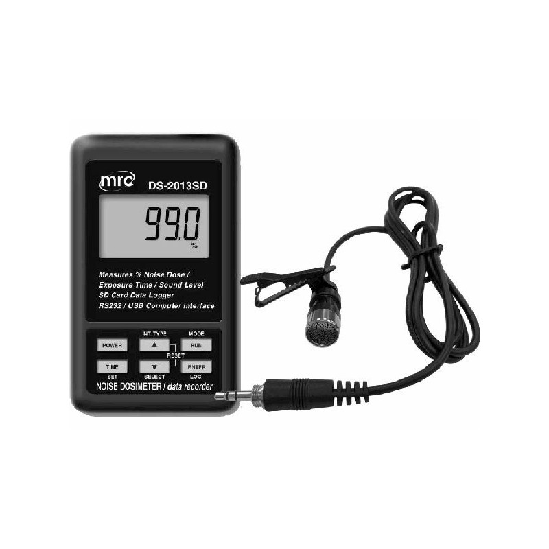 DS-2013SD Dosimetro de Ruido con Data Logger
