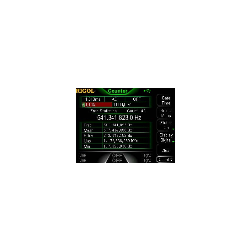 Generador de formas de onda DG1062Z