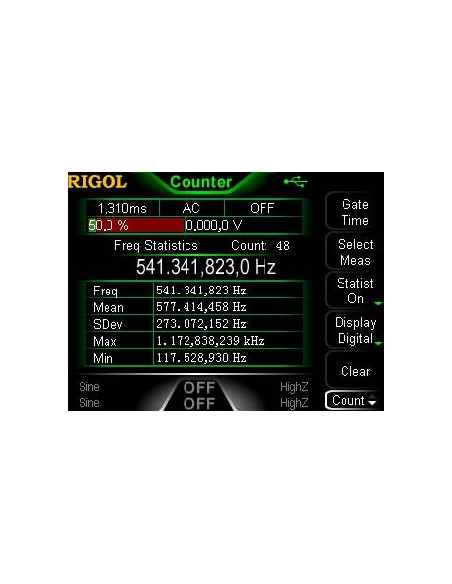 Generador de formas de onda DG1062Z