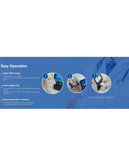 Analizador de química automatizado veterinario SMT-120V