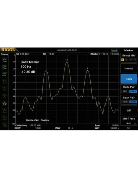 Analisador de espectro DSA875-TG