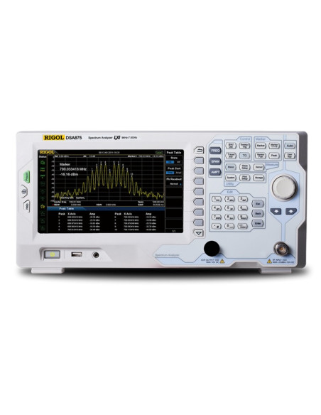 Analizador de espectro DSA875-TG