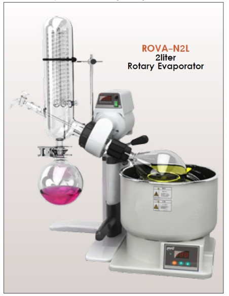 ROVA-N2L 2 Liter Rotary Evaporator