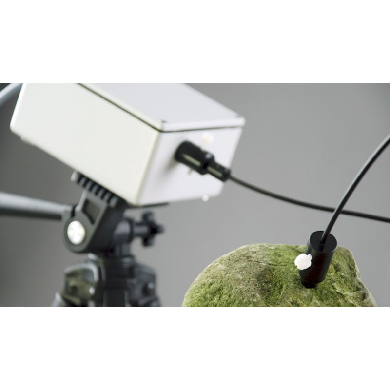 WATER-EDF, el equipo emisor-detector de WATER-PAM FIBERVersión montado sobre soporte ST-101.